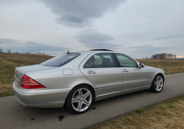 Mercedes-Benz Klasa S cena 34900 przebieg: 210000, rok produkcji 2004 z Nowa Dęba małe 466